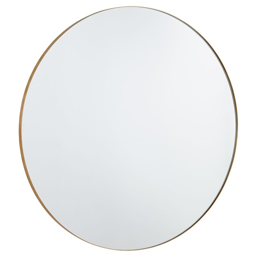 Quorum 42" Round Mirror, Gold - 10-42-21