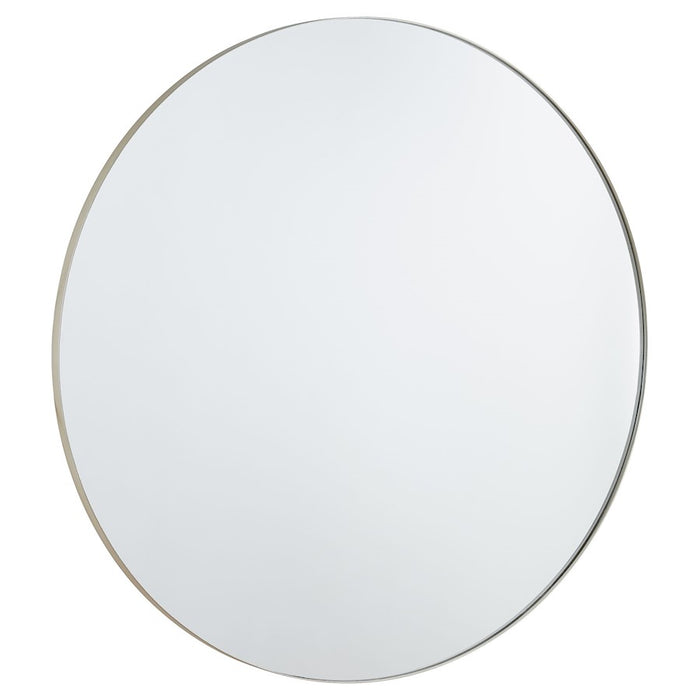 Quorum 42" Round Mirror, Silver - 10-42-61