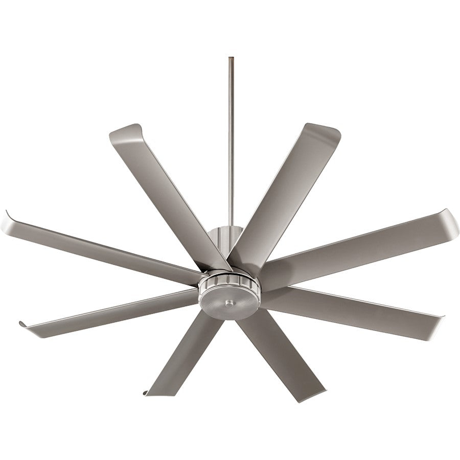 Quorum Proxima Patio Fan, Satin Nickel