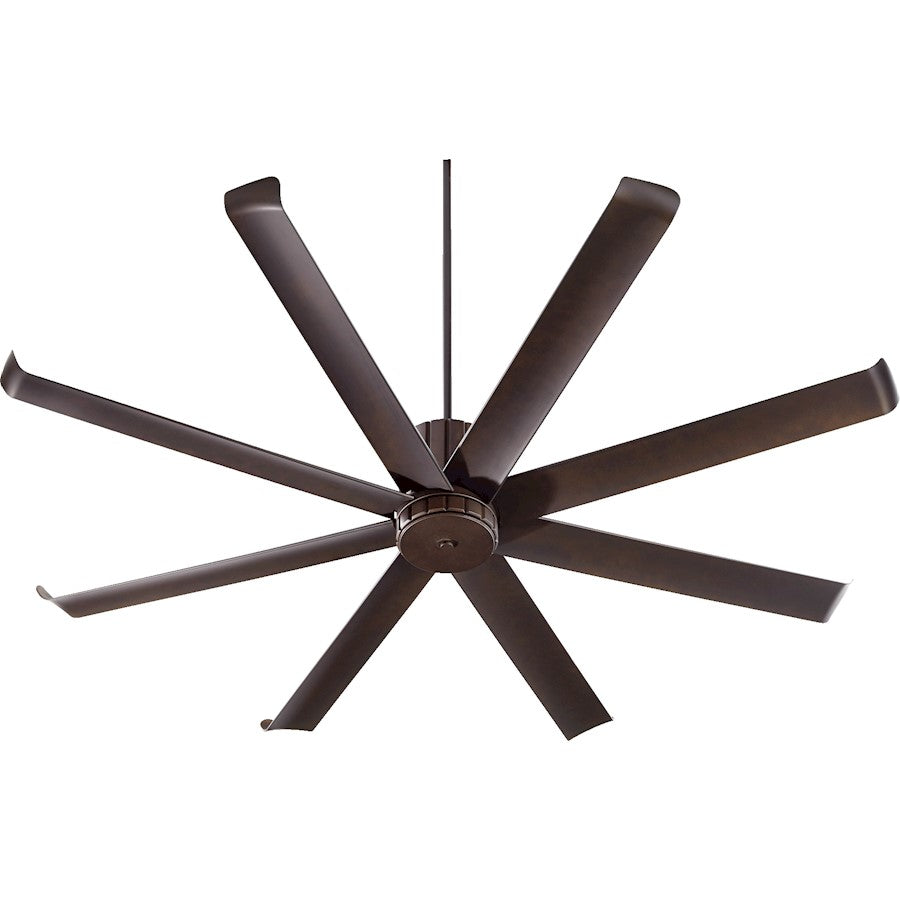 Quorum Proxima Patio Fan, Satin Nickel