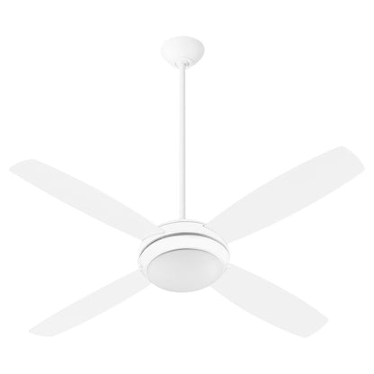 Quorum Expo 52" 4 Blade LED Fan, Studio White - 20524-8