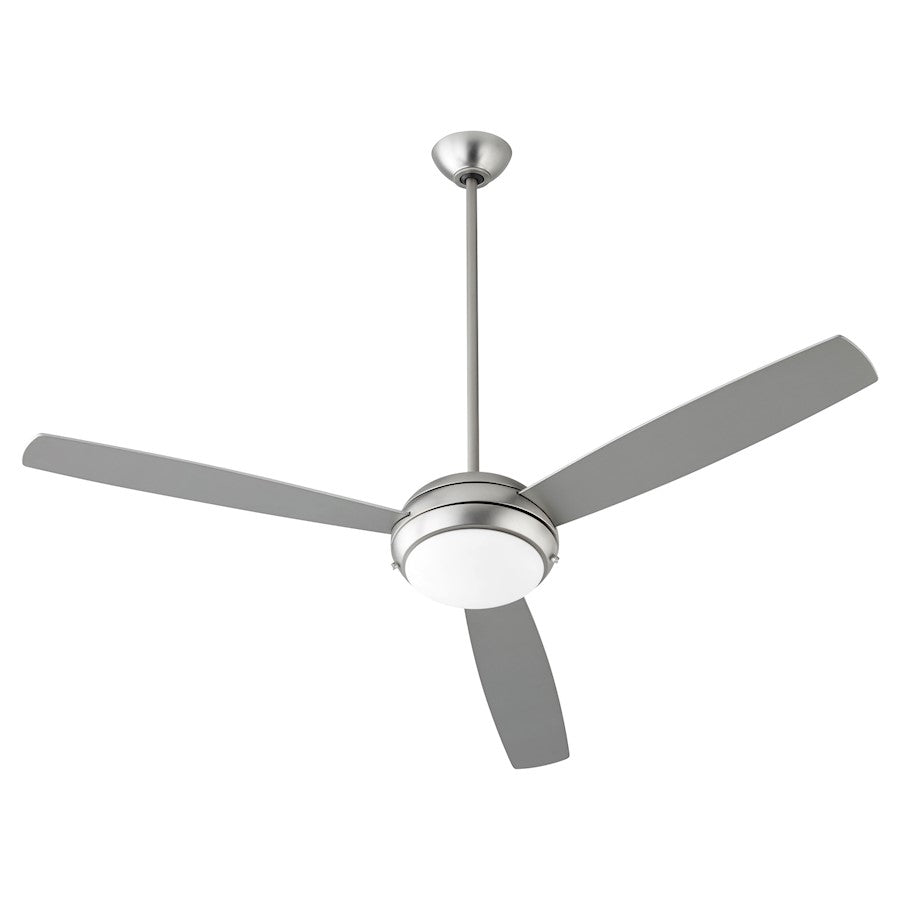 Quorum Expo 2 Light 60" 3 Blades Ceiling Fan, Satin Nickel - 20603-65