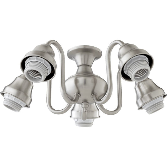 Quorum 5 Light, Light Kit, Satin Nickel - 2530-8065