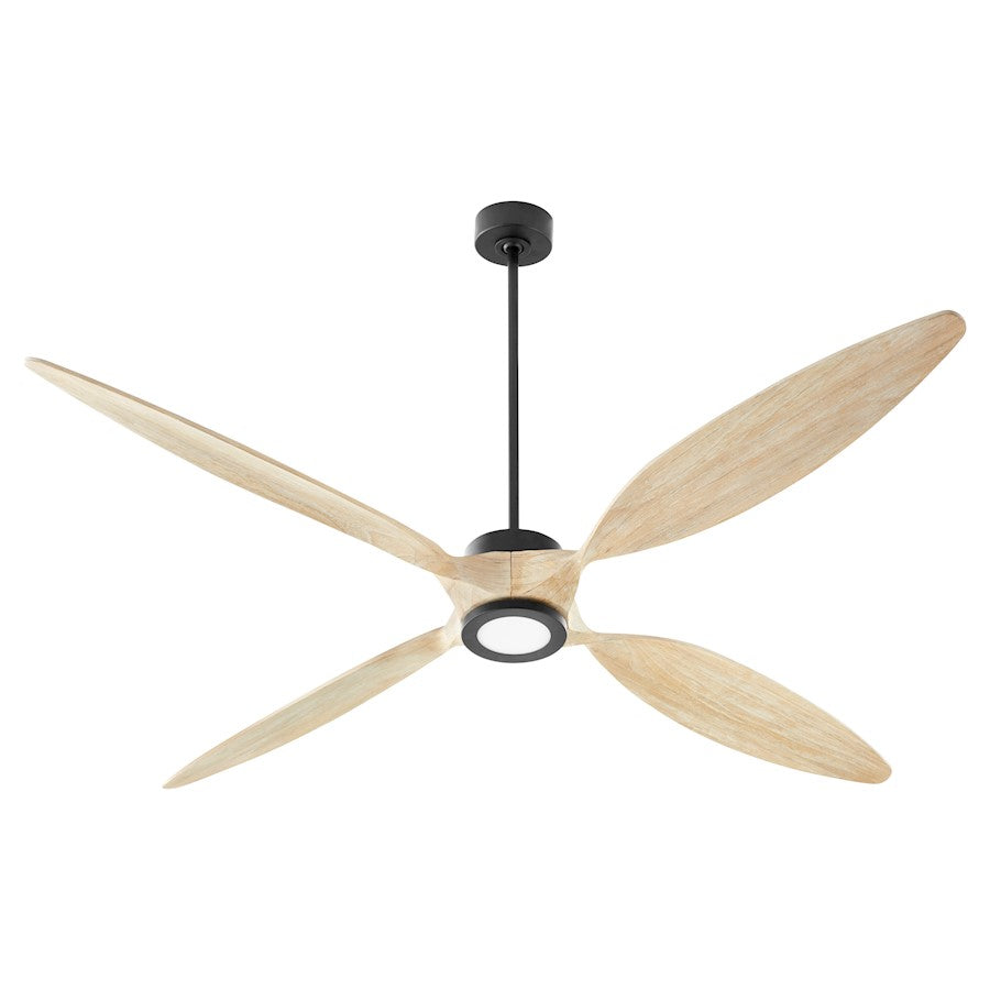 Quorum Papillon 80" Wifi Ceiling Fan, Matte Black 28804-59