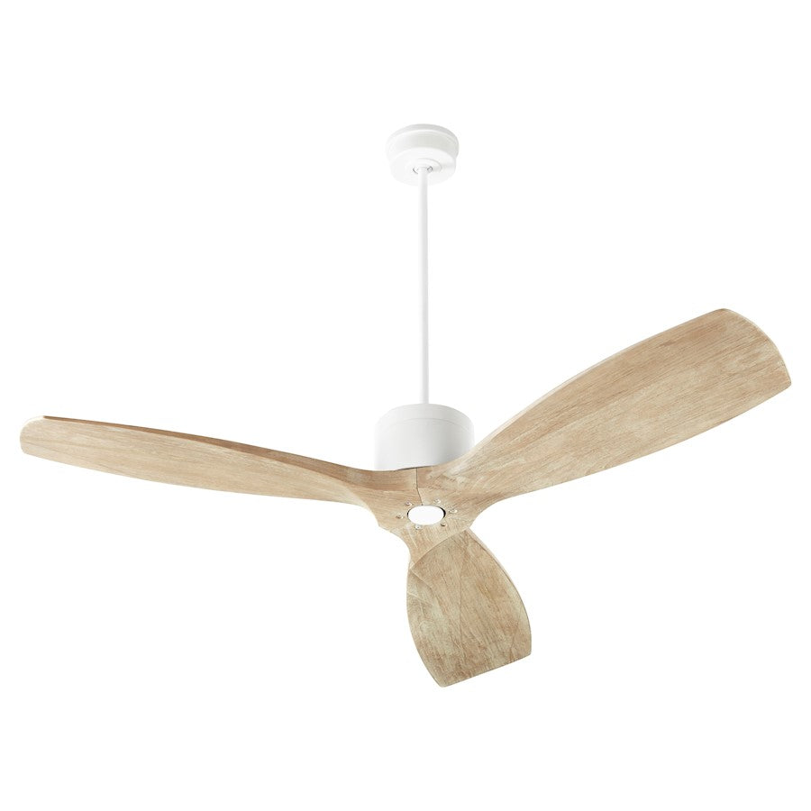 Quorum Lurus Ceiling Fan, Studio White - 30643-8