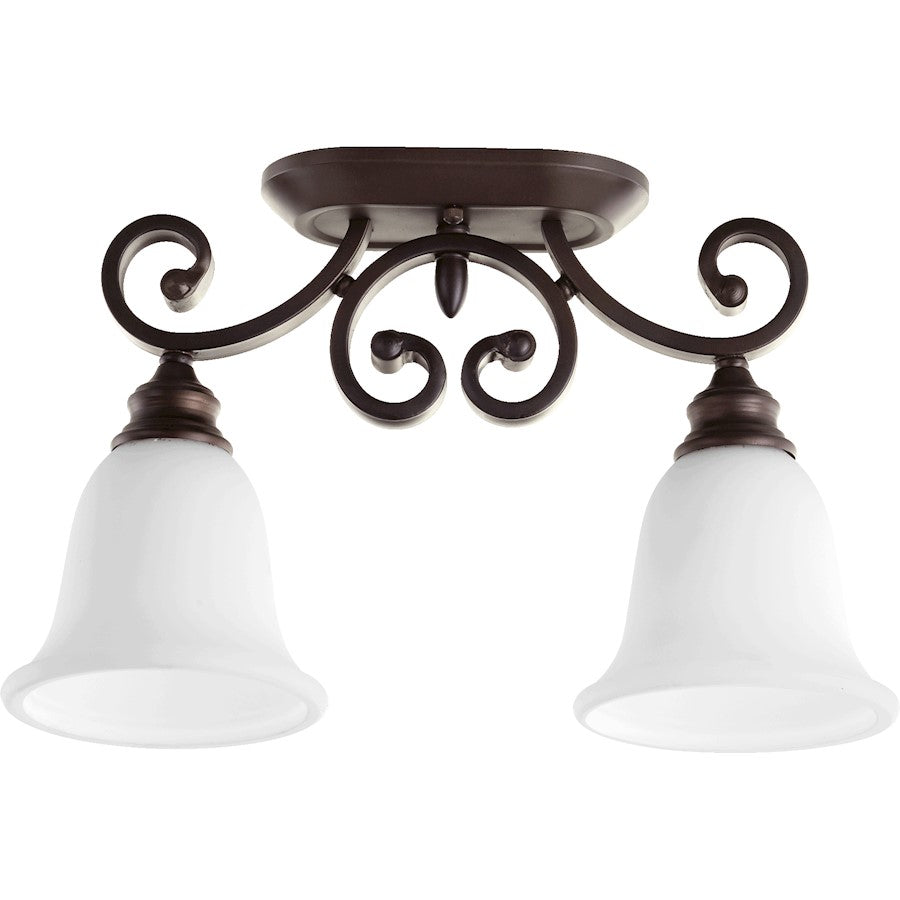 Quorum Bryant 2 Light Ceiling Mount