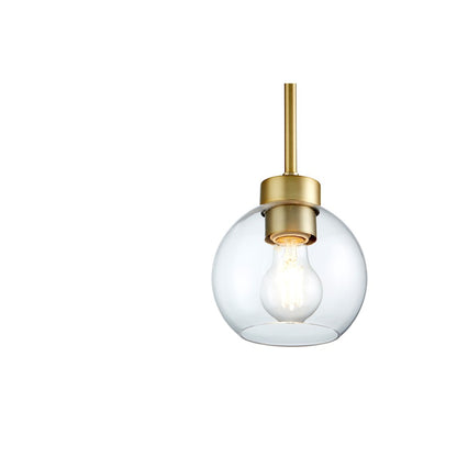 Volan Pendant, Aged Brass