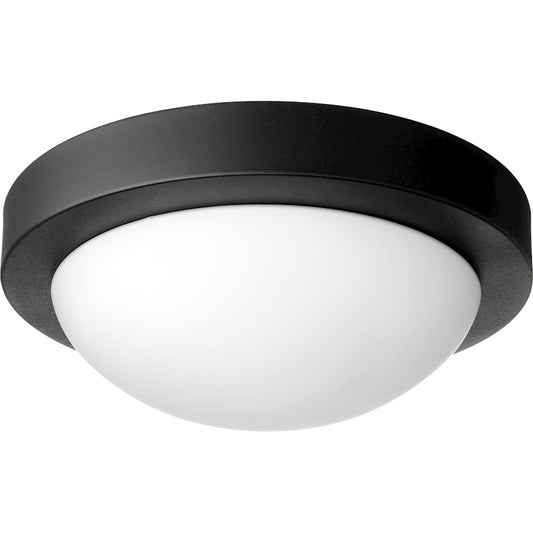 Quorum Contempo Flush Mount, Noir