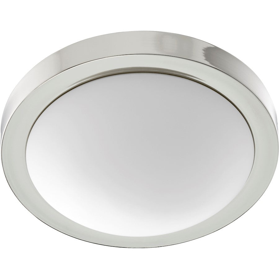 Quorum Contempo 2 Light Flush Mount, 13"