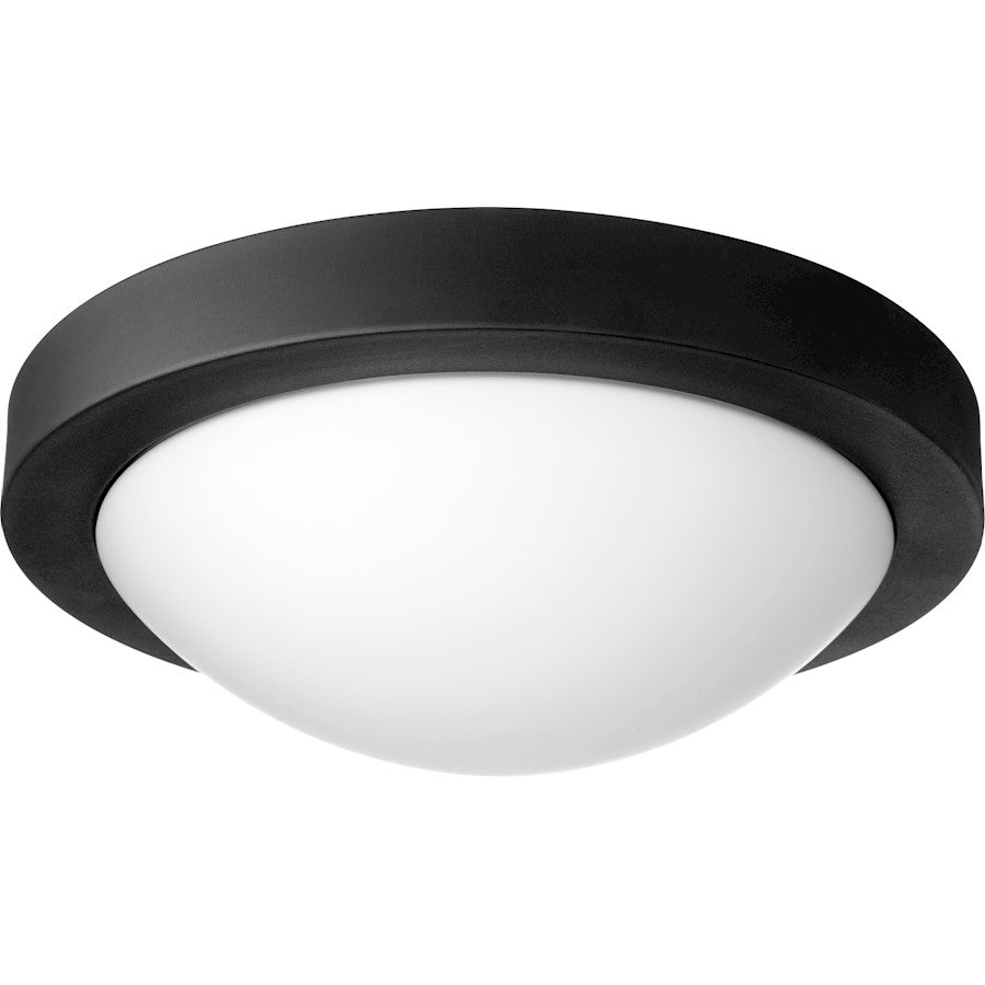 Quorum Contempo Flush Mount, Noir