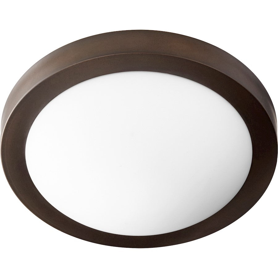 Quorum Contempo 2 Light Flush Mount, 13"