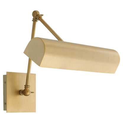 Quorum 15" Gooseneck Picture Light, Aged Brass - 401-15-80