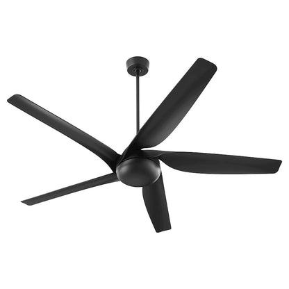 Quorum Fury 65" 5 Blade Fan, Matte Black - 41655-59