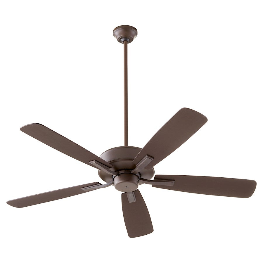 Quorum Ovation 52" 5 Blade Ceiling Fan, Oiled Bronze 4525-86