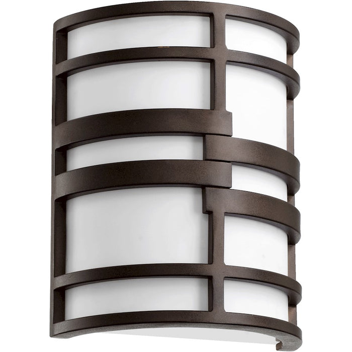 Quorum Solo 2 Light Wall Sconce, Oiled Bronze