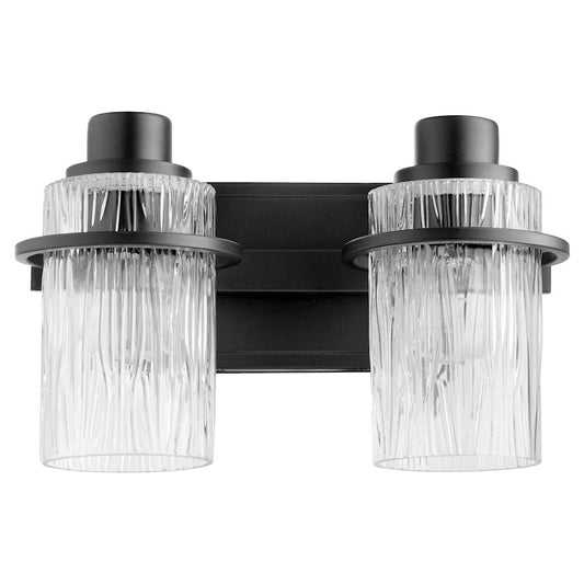 Quorum Lazo 2 Light Bath Vanity, Noir - 527-2-69