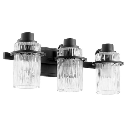 Quorum Lazo 3 Light Bath Vanity, Noir - 527-3-69