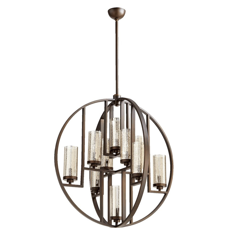 Julian Chandelier, Oiled Bronze