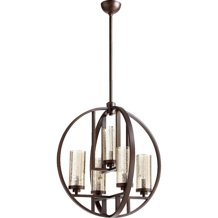 Julian Chandelier, Oiled Bronze