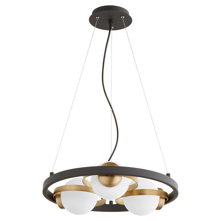 Nius Chandelier, Noir