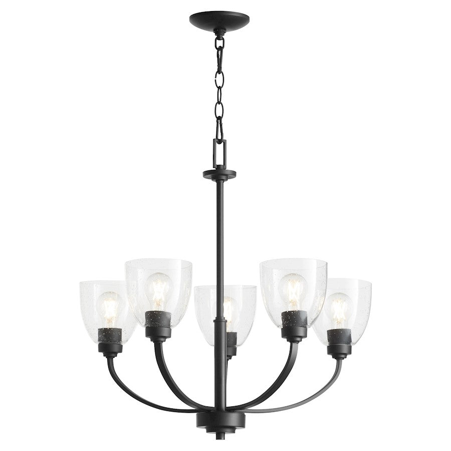 Reyes Chandelier, Textured Black