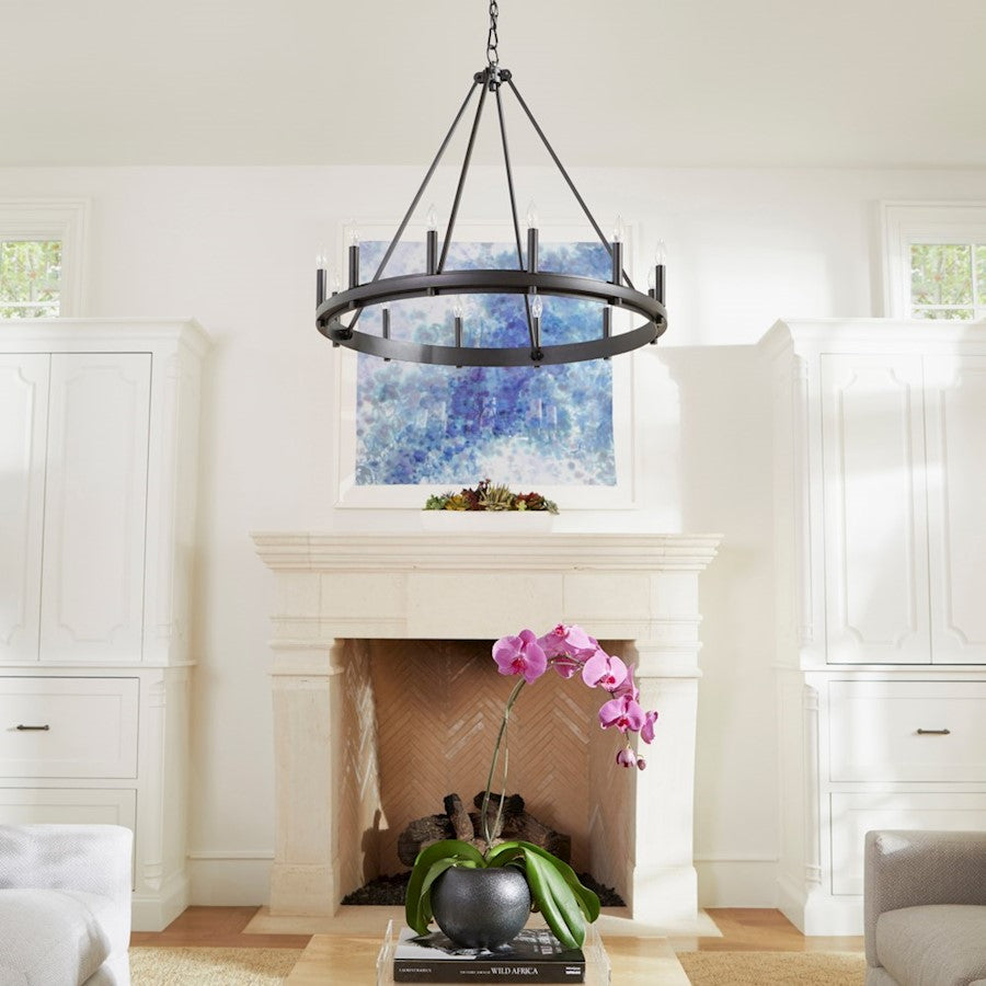 Aura Chandelier, Noir