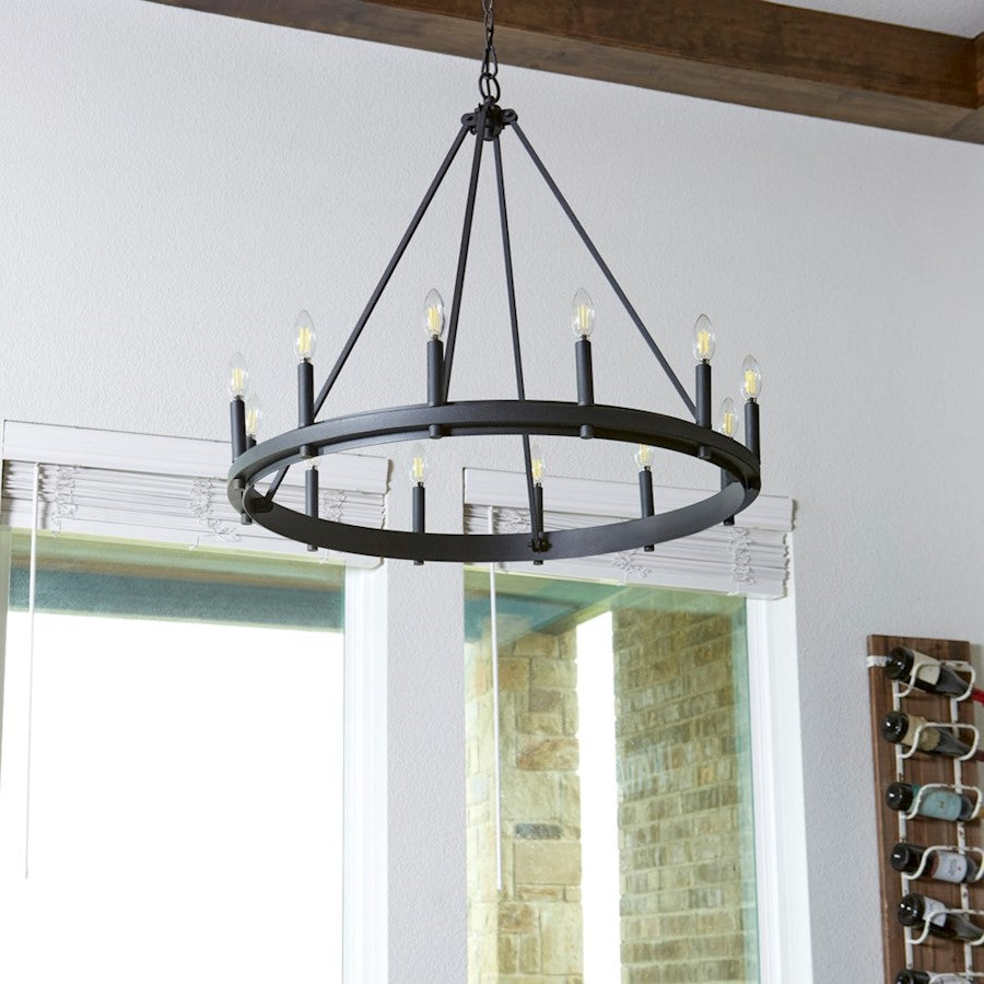 Aura Chandelier, Noir