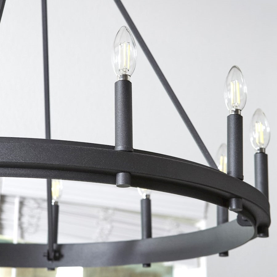 Aura Chandelier, Noir