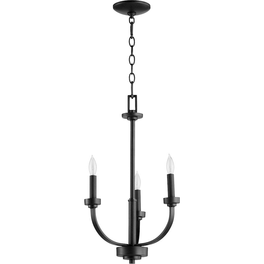 Reyes Chandelier, Noir