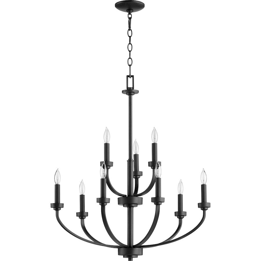 Reyes Chandelier, Noir