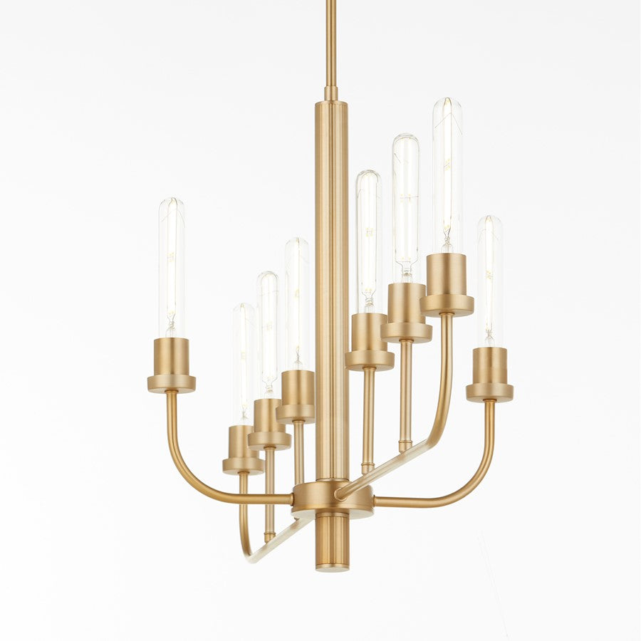 8 Light Linear Chandelier