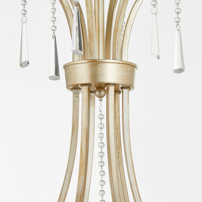 Malin Chandelier, Antique Silver