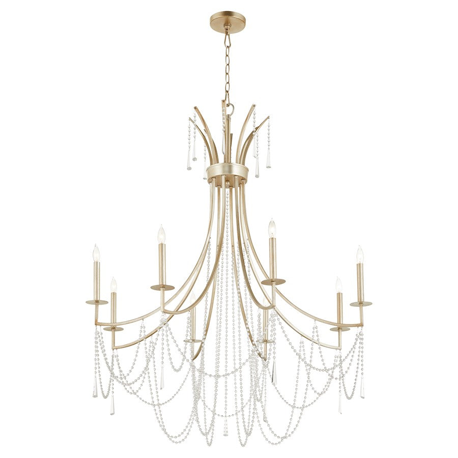 Malin Chandelier, Antique Silver