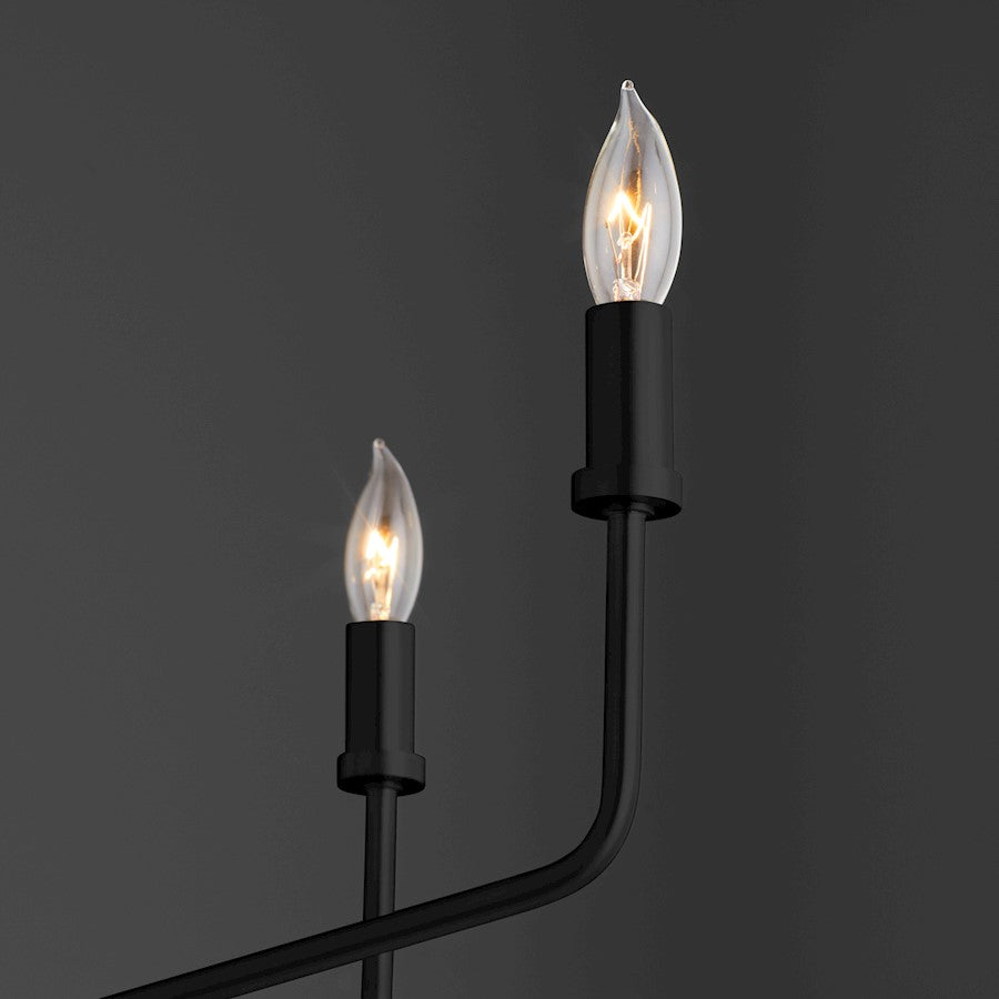 Harmony Chandelier, Matte Black