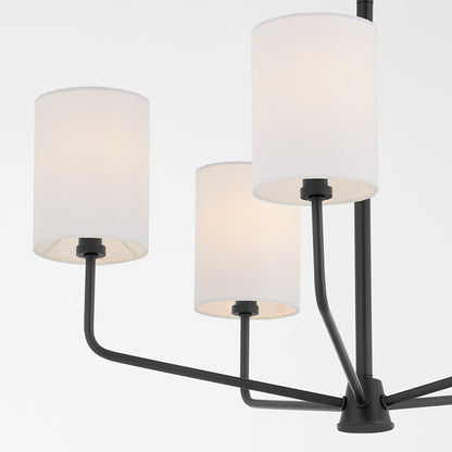 Harmony Chandelier, Matte Black