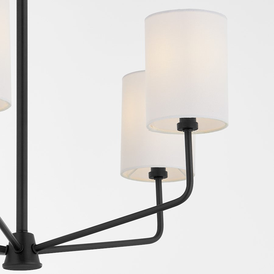 Harmony Chandelier, Matte Black