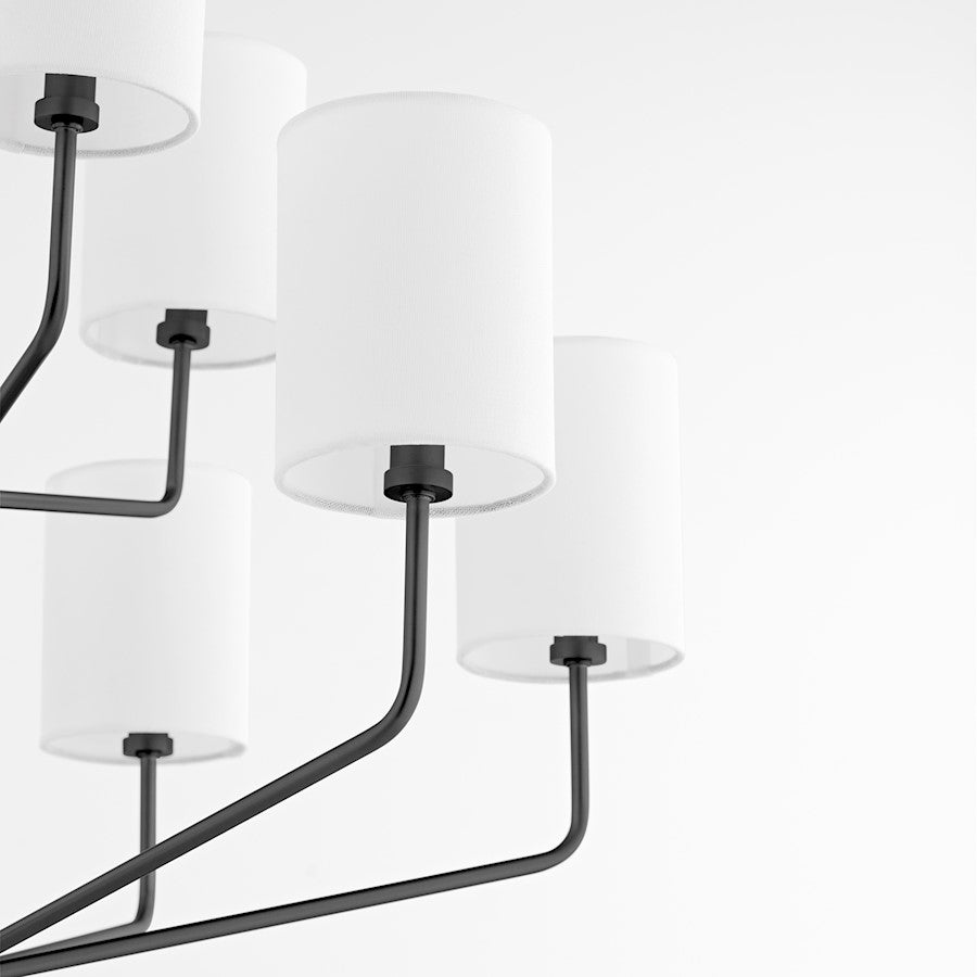 Harmony Chandelier, Matte Black