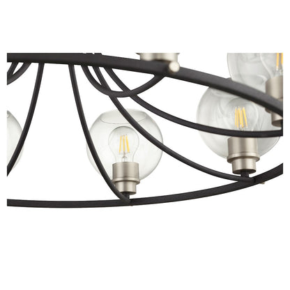 Clarion Chandelier, Noir