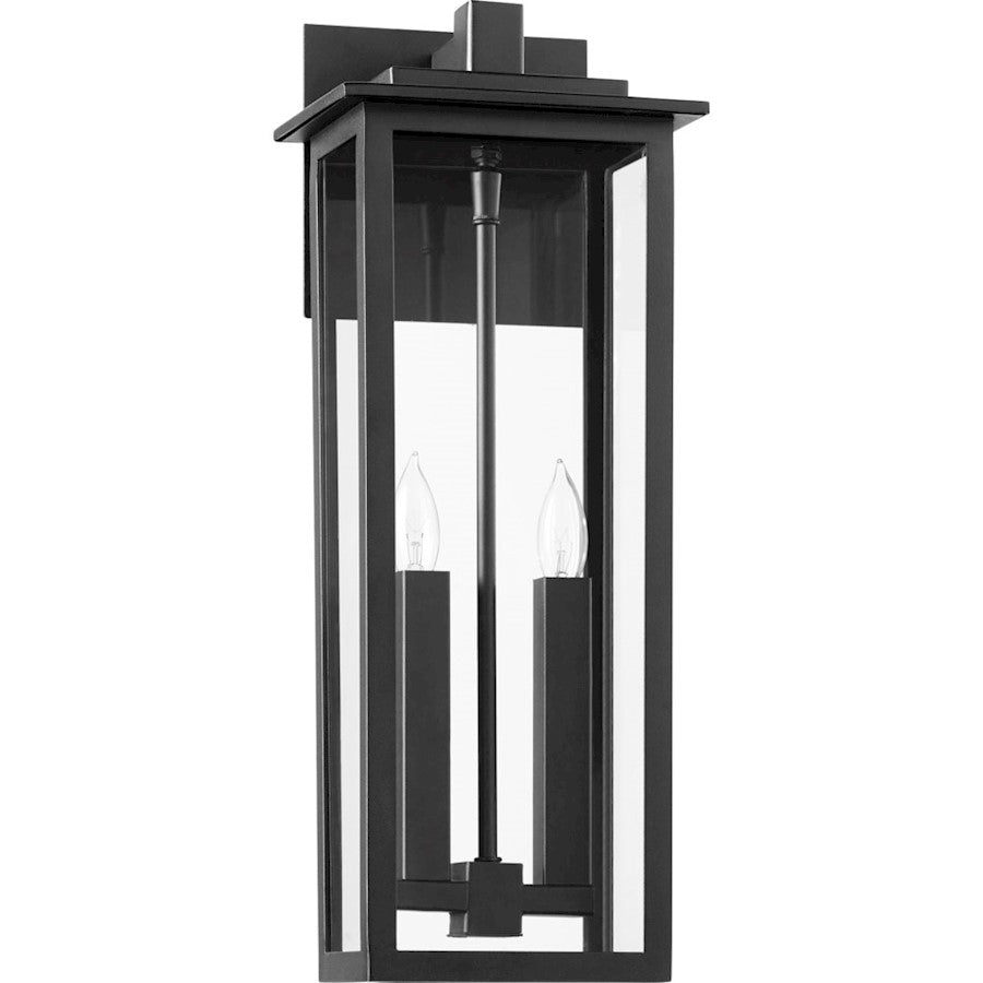 Quorum Westerly Outdoor 2 Light Wall Mount, Noir - 7027-2-69