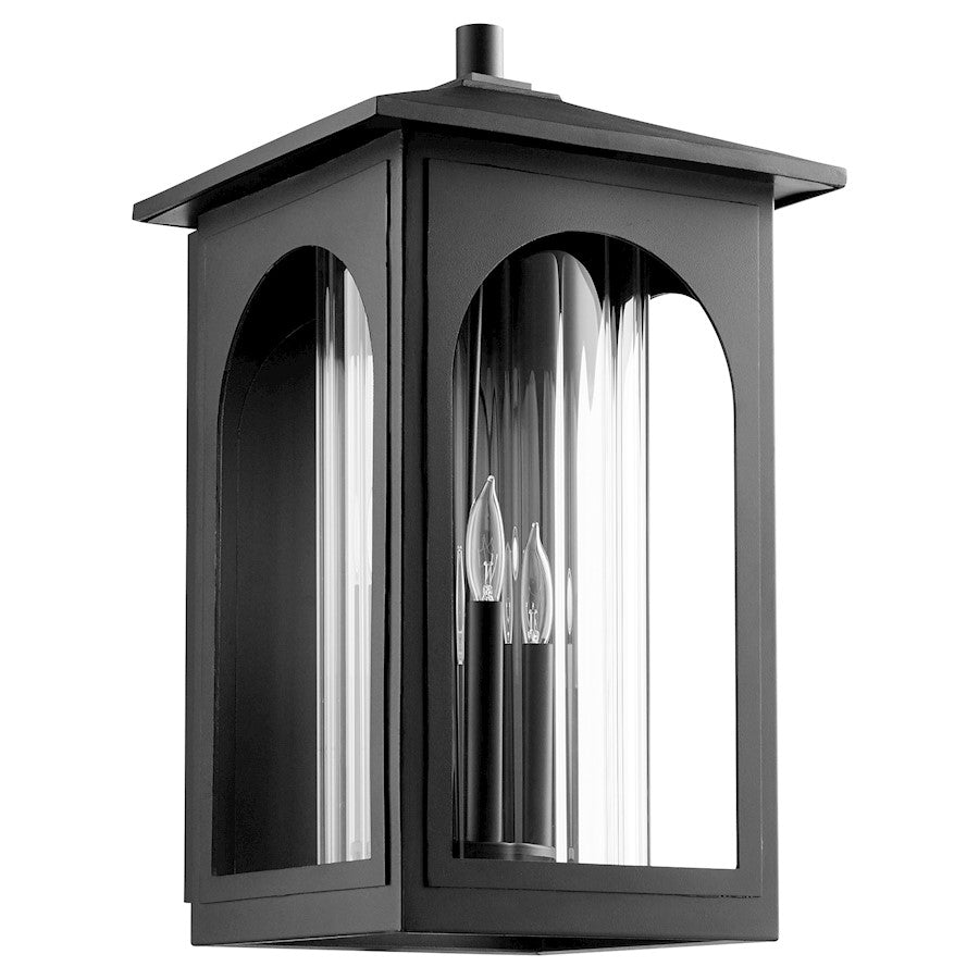 Quorum Harbor Outdoor 4 Light Wall Mount, Noir - 703-11-69