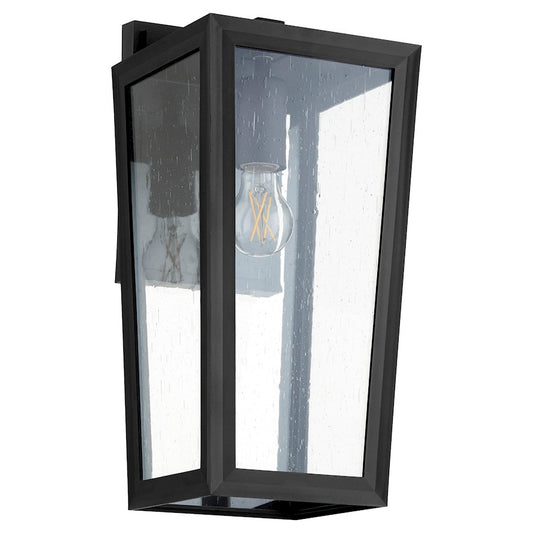 Quorum Bravo 1 Light 8" Outdoor Lantern, Noir - 715-8-69