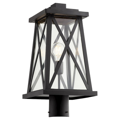 Quorum Artesno 16" Post, Textured Black