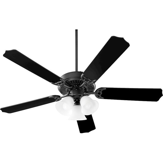 Quorum Capri X 3 LED Satin Opal Ceiling Fan