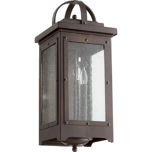 Quorum Riverdale Outdoor Lantern, Oiled Bronze