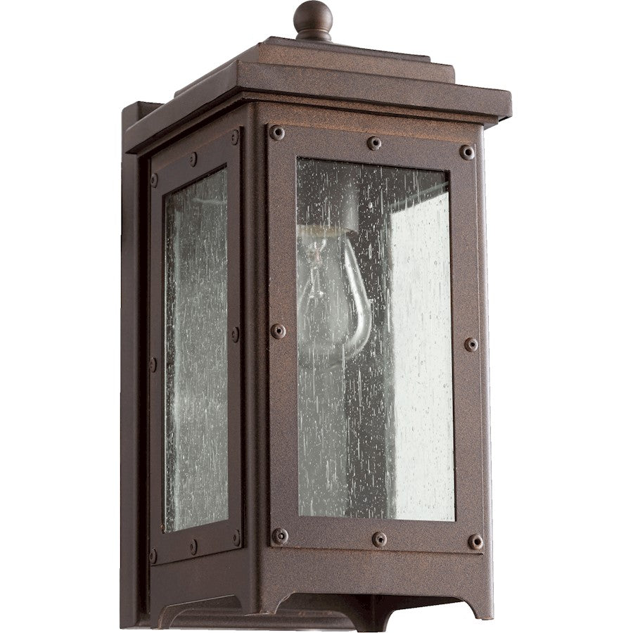 Quorum Riverdale Outdoor Lantern, Oiled Bronze