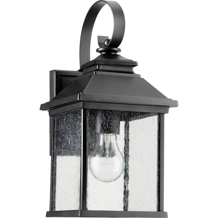 Quorum Pearson 1 Light Outdoor Lantern, Noir