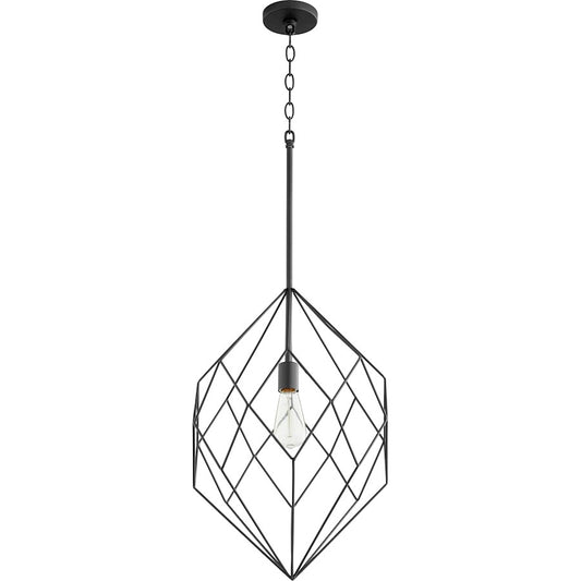 1 Light Open Cage Pendant