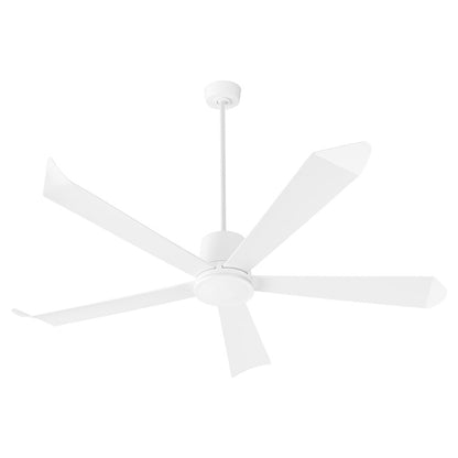 Quorum Rova 72" Patio Fan, Studio White 82725-8