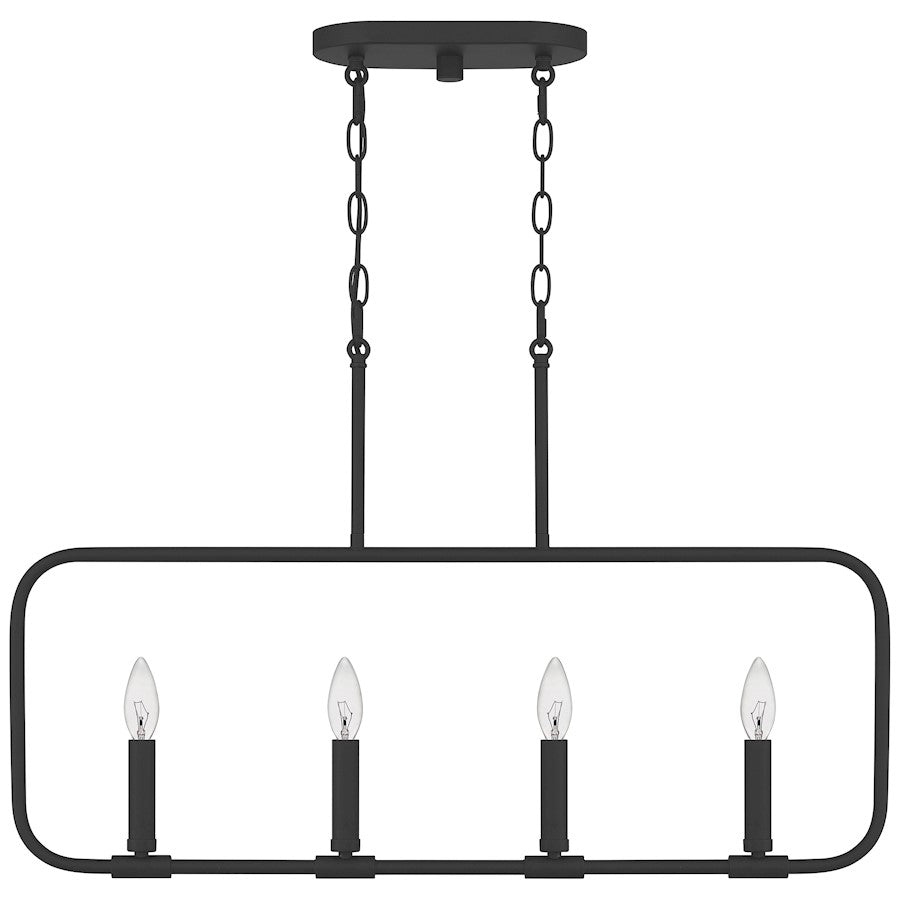 Quoizel Abner 4 Light Island Chandelier