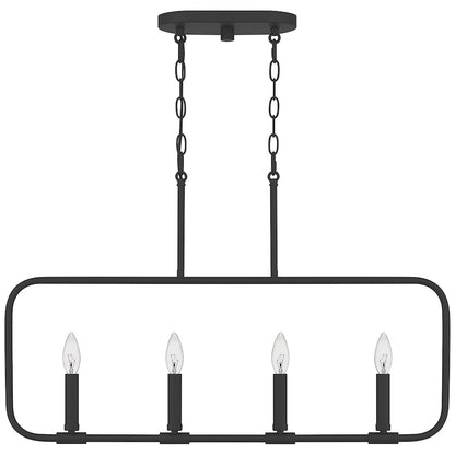 Quoizel Abner 4 Light Island Chandelier